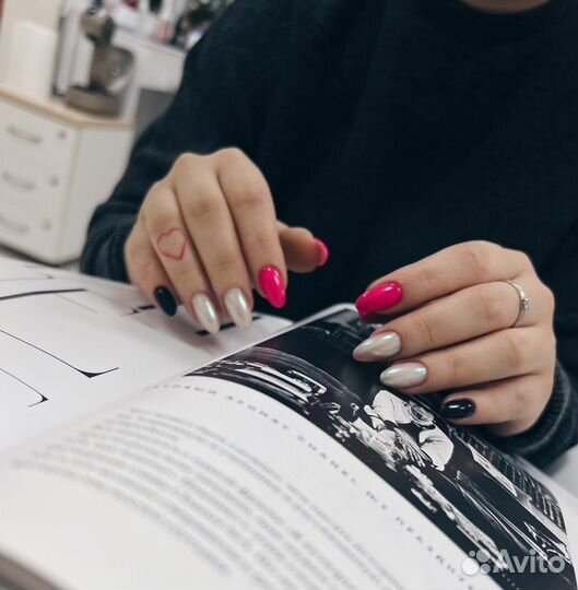 Маникюр, педикюр, гель лак, наращивание