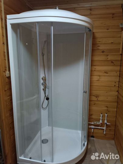 Сборка ввод в эксплуатацию душевых кабин