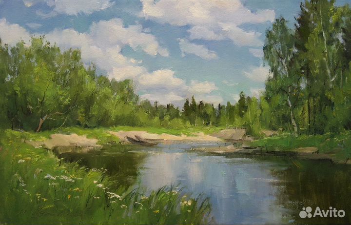 Картина маслом на холсте