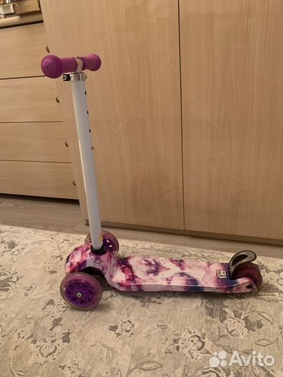 Самокат детский трехколесный