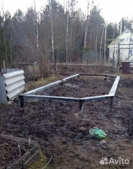 Монтаж винтовых свай