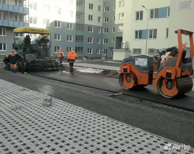 Асфальтирование Брусчатка Ямочный Ремонт Кровля