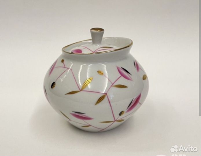 Чайный сервиз Розовая сетка лфз