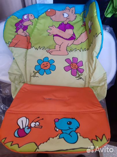 Стульчик для кормления chicco polly 2 in 1