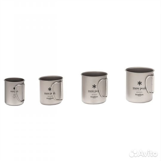 Комплект-матрешка кружек Snow Peak Titanium Cup
