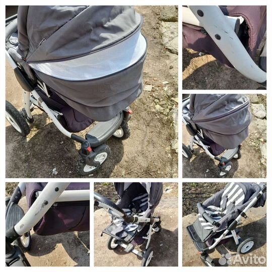 Коляска 2 в 1 adamex