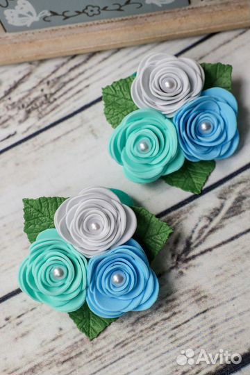 Резинки для волос ручной работы