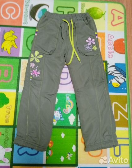 Брюки утепленные