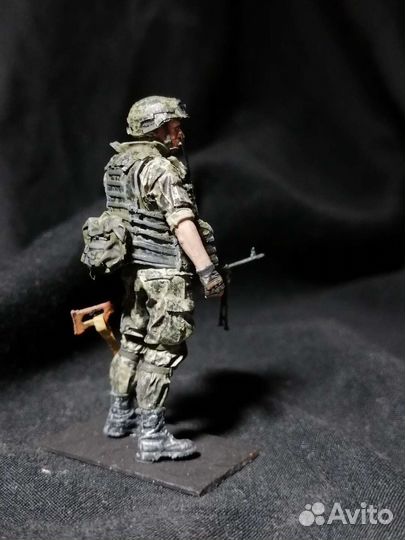 Сборная модель, российский пулеметчик 1/35