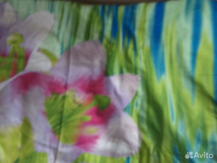 Двухспальный пододеяльник и простынь