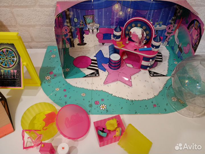 Дом комплект с куклами Лол все оригинал