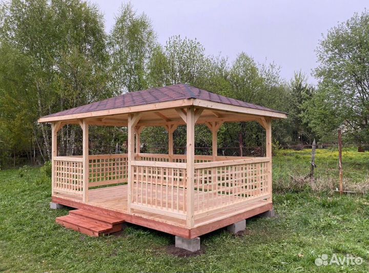 Беседка под ключ