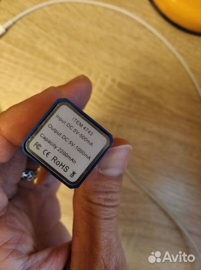 Внешний аккумулятор Power bank thazer на 2200mAh