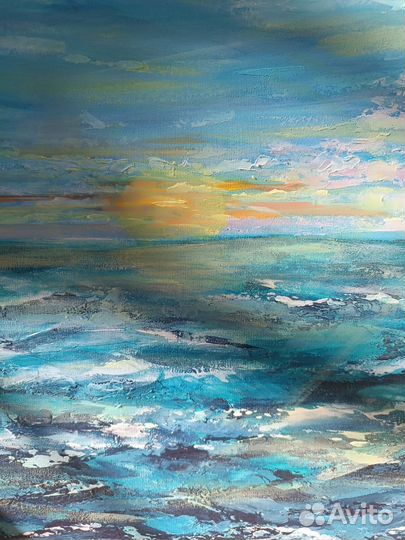 Картина маслом на холсте 