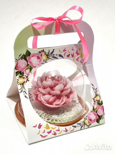 Ароматическая свеча ручной работы