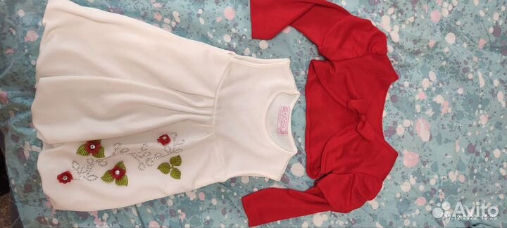 Платье для девочки 92