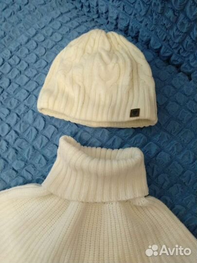 Комплект шапка, манишка