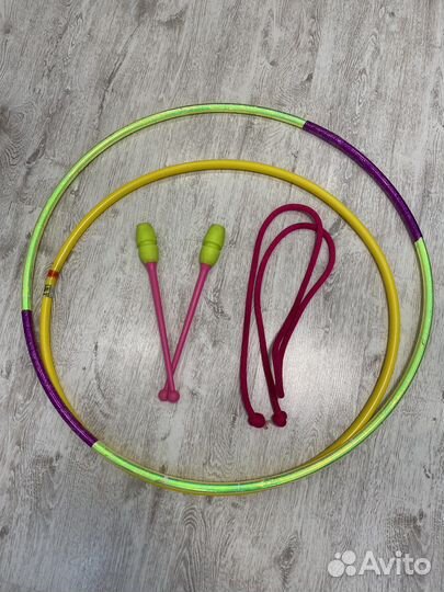Обруч Булавы Скакалка Мяч Гимнастические