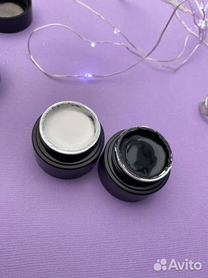 Новые гель-пасты ell lourel, чёрная и белая