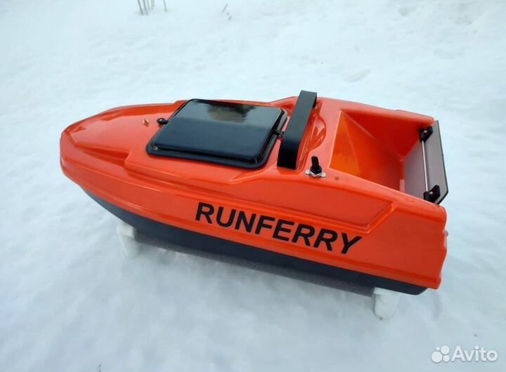 Прикормочный карповый кораблик Runferry Solo Mini