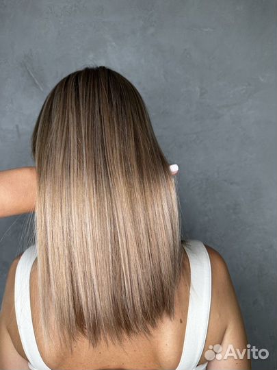 Окрашивание аиртач, блонд, мелирование, шатуш