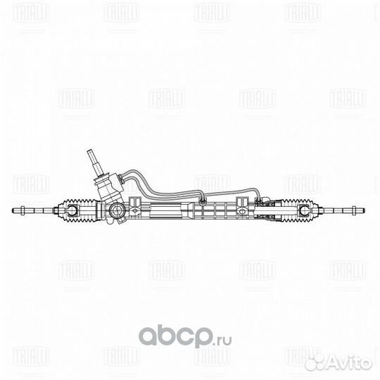 Рулевая рейка для Honda Civic 4D