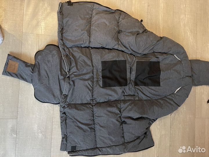 Зимний конверт в коляску mansita panda и варежки