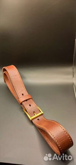 Мужской кожаный ремень ручной работы