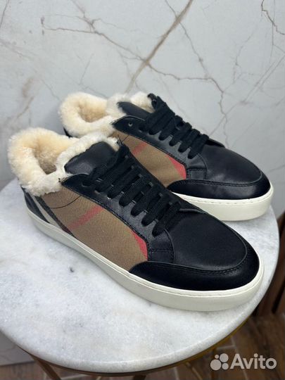 Кеды Burberry зимние 37-38