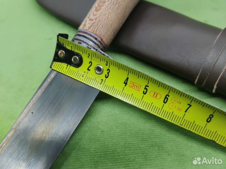 10 шт. Нож пчак в ножнах дер.ручка. Клинок 13см