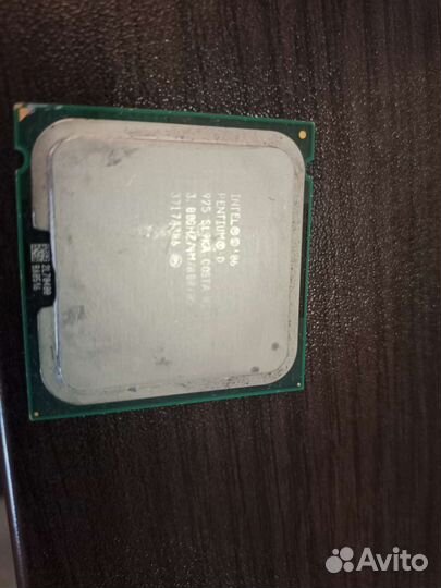 Процессор intel pentium