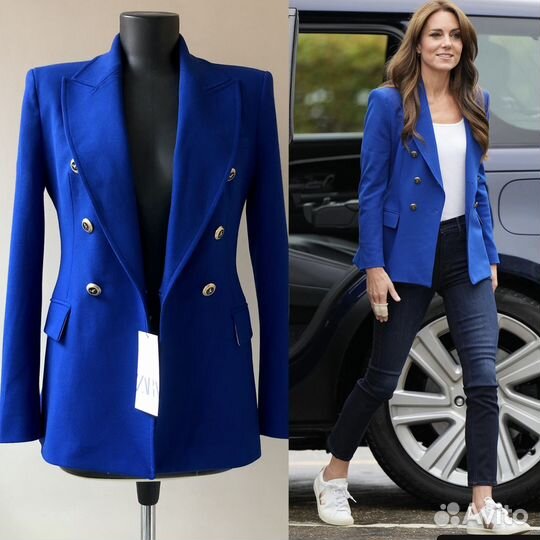 Жакет пиджак Zara blazer оригинал/ saint celine