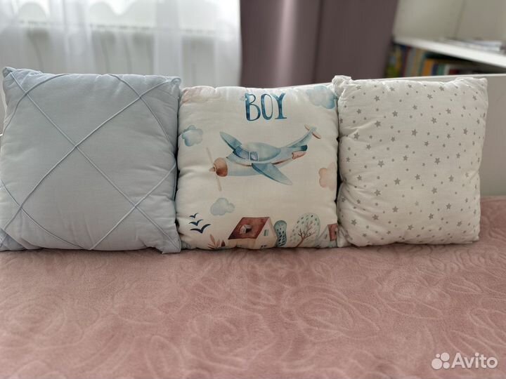 Бортики на кроватку