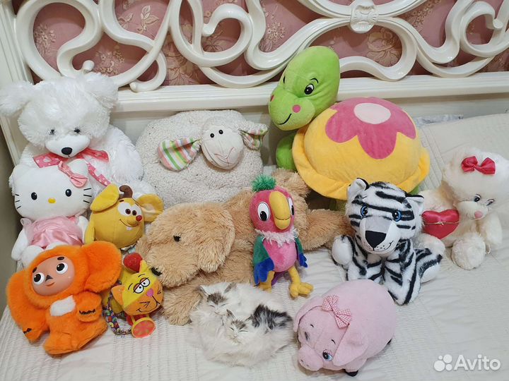 Мягкие игрушки пакетом