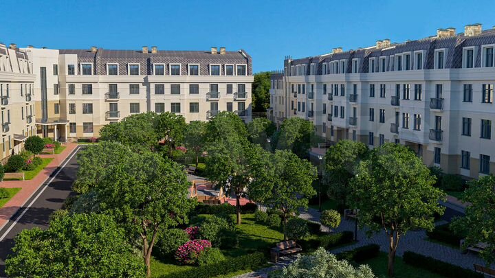 2-к. квартира, 70,8 м², 1/4 эт.