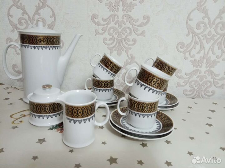 Сервиз кофейный Жозефина Чехословакия