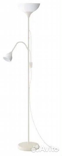 Торшер Икеа Нут белый