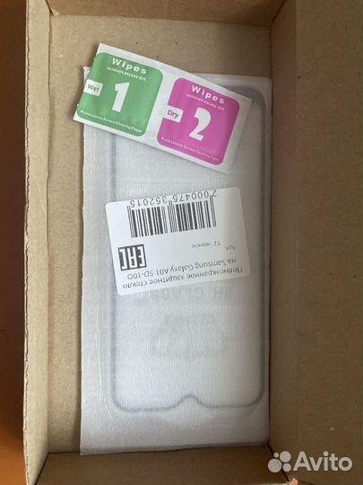 Защитное стекло samsung a01