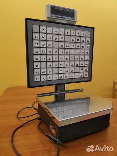 Весы штрих-принт С 15-2.5 б/у