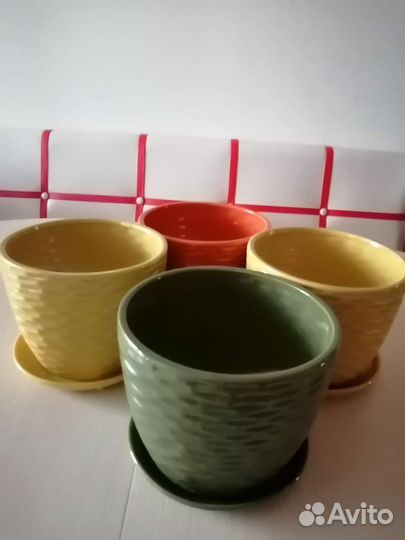 Горшки керамические для цветов