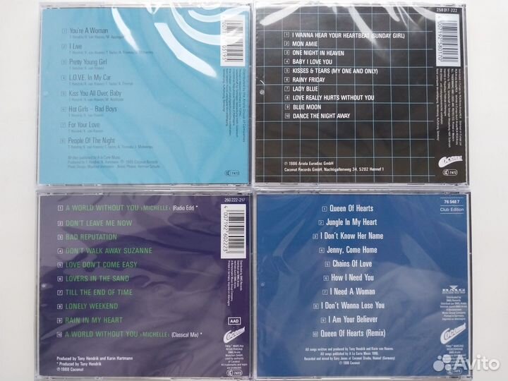 CD диски Bad Boys Blue, Silent Circle