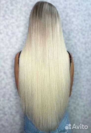 Наращивание волос. Микрокапсулы. Снятие, Коррекция