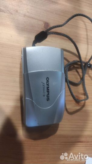 Пленочный фотоаппарат olympus mju ii