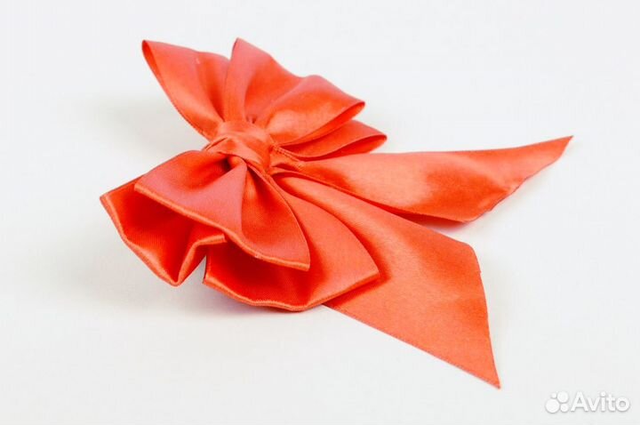 Солнечные, школьные бантики - ручной работы