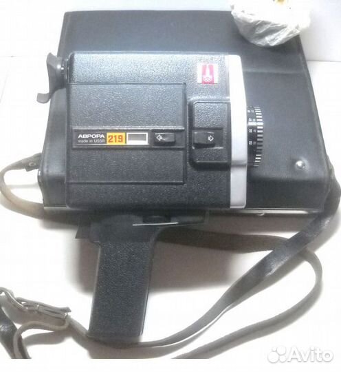 Кинокамера Аврора 219 пленочная с коробкой бу