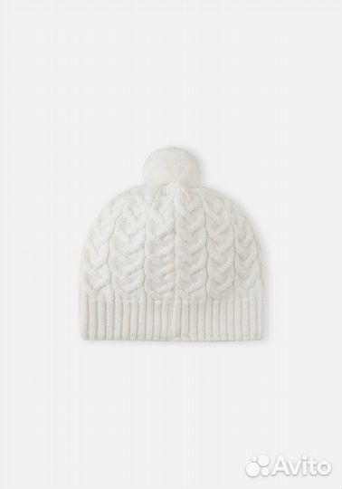 Шапка-бини Reima Talvinen Белая 56