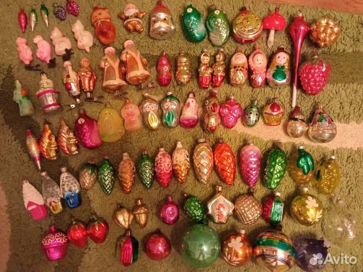 Елочные игрушки СССР
