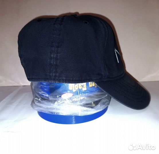 Мужская бейсболка NYC черная хлопок