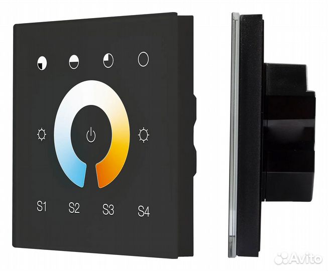 Панель-регулятора цт сенсорный встраиваемый Arlight intelligent 037195