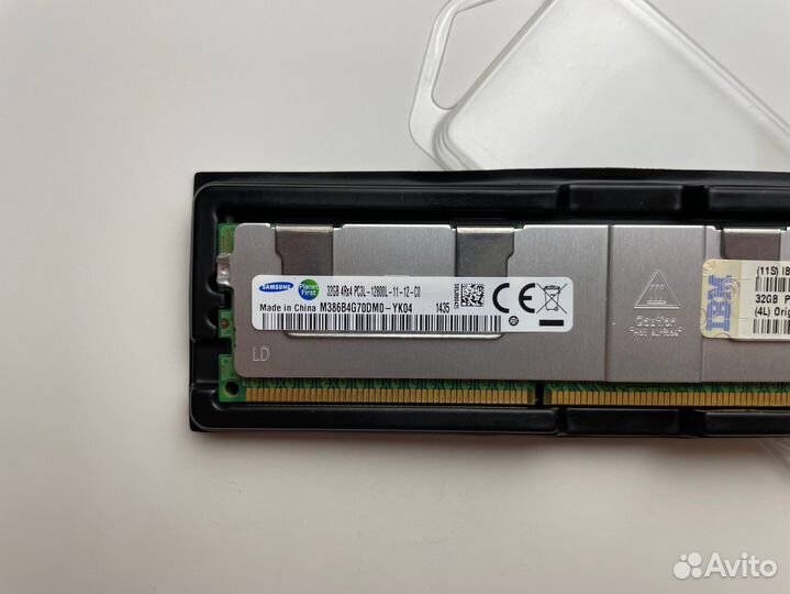Серверная samsung 32GB DDR3 REG ECC 1600MHz